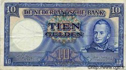 10 Gulden PAYS-BAS  1949 P.083 TB à TTB