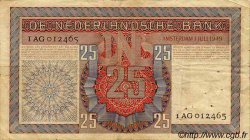 25 Gulden PAYS-BAS  1949 P.084 TB