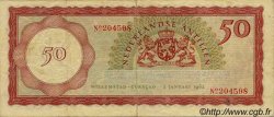 50 Gulden ANTILLES NÉERLANDAISES  1962 P.04a TTB
