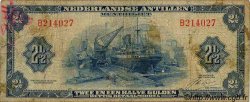 2,5 Gulden ANTILLES NÉERLANDAISES  1964 P.A01b B+