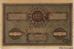 500 Gulden Spécimen INDES NEERLANDAISES  1919 P.059s SPL