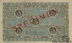 5 Gulden Spécimen INDES NEERLANDAISES  1923 P.061s SUP+