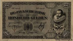 100 Gulden INDES NEERLANDAISES  1928 P.073 TTB