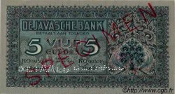 5 Gulden Spécimen INDES NEERLANDAISES  1942 P.086s NEUF