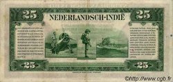 25 Gulden INDES NEERLANDAISES  1943 P.115a TTB+