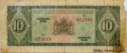 10 Gulden CURACAO  1943 P.26 B