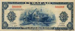 2,5 Gulden CURACAO  1942 P.36 TB+ à TTB
