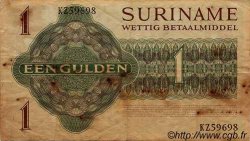 1 Gulden SURINAM  1974 P.116d TB+