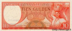 10 Gulden SURINAM  1963 P.121 NEUF
