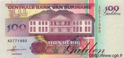 100 Gulden SURINAM  1991 P.139 SPL