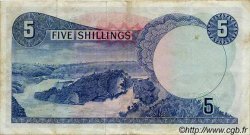 5 Shillings OUGANDA  1966 P.01a TTB