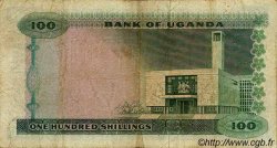 100 Shillings OUGANDA  1966 P.04a TB+