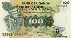 100 Shillings OUGANDA  1973 P.09c NEUF