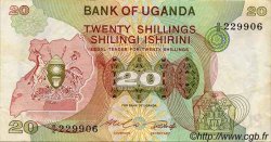 20 Shillings OUGANDA  1982 P.17 TTB