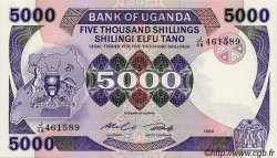 5000 Shillings OUGANDA  1986 P.24b NEUF