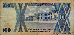 100 Shillings OUGANDA  1988 P.31b TB