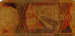 200 Shillings OUGANDA  1987 P.32a B