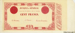 100 Francs Spécimen SÉNÉGAL  1874 P.A.3s pr.NEUF