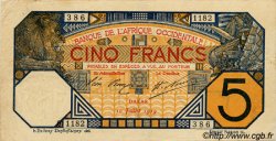 5 Francs DAKAR AFRIQUE OCCIDENTALE FRANÇAISE (1895-1958) Dakar 1919 P.05Ba TTB