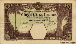 25 Francs GRAND-BASSAM AFRIQUE OCCIDENTALE FRANÇAISE (1895-1958) Grand-Bassam 1923 P.07Db var TTB