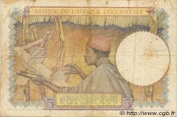 5 Francs AFRIQUE OCCIDENTALE FRANÇAISE (1895-1958)  1935 P.21 TB+