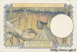5 Francs AFRIQUE OCCIDENTALE FRANÇAISE (1895-1958)  1938 P.21 SUP