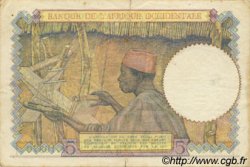 5 Francs AFRIQUE OCCIDENTALE FRANÇAISE (1895-1958)  1942 P.25 pr.TTB