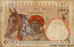 25 Francs AFRIQUE OCCIDENTALE FRANÇAISE (1895-1958)  1938 P.22 B