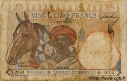 25 Francs AFRIQUE OCCIDENTALE FRANÇAISE (1895-1958)  1942 P.27 B