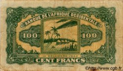 100 Francs AFRIQUE OCCIDENTALE FRANÇAISE (1895-1958)  1942 P.31a TB