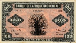 100 Francs AFRIQUE OCCIDENTALE FRANÇAISE (1895-1958)  1942 P.31a pr.SUP