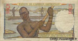 5 Francs AFRIQUE OCCIDENTALE FRANÇAISE (1895-1958)  1948 P.36 pr.TTB