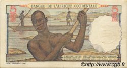 5 Francs AFRIQUE OCCIDENTALE FRANÇAISE (1895-1958)  1953 P.36 SUP