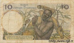 10 Francs AFRIQUE OCCIDENTALE FRANÇAISE (1895-1958)  1949 P.37 TB