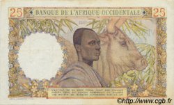 25 Francs AFRIQUE OCCIDENTALE FRANÇAISE (1895-1958)  1943 P.38 pr.SUP