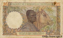 25 Francs AFRIQUE OCCIDENTALE FRANÇAISE (1895-1958)  1951 P.38 TB