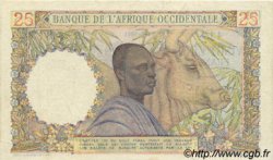 25 Francs AFRIQUE OCCIDENTALE FRANÇAISE (1895-1958)  1951 P.38 TTB
