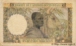 25 Francs AFRIQUE OCCIDENTALE FRANÇAISE (1895-1958)  1954 P.38 TB+