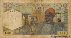50 Francs AFRIQUE OCCIDENTALE FRANÇAISE (1895-1958)  1947 P.39 B