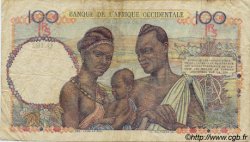 100 Francs AFRIQUE OCCIDENTALE FRANÇAISE (1895-1958)  1945 P.40 TB