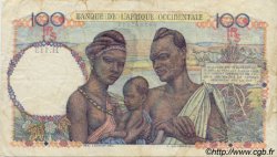 100 Francs AFRIQUE OCCIDENTALE FRANÇAISE (1895-1958)  1945 P.40 TB+