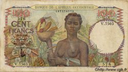 100 Francs AFRIQUE OCCIDENTALE FRANÇAISE (1895-1958)  1949 P.40 TB