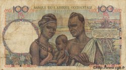 100 Francs AFRIQUE OCCIDENTALE FRANÇAISE (1895-1958)  1952 P.40 TB