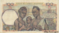 100 Francs AFRIQUE OCCIDENTALE FRANÇAISE (1895-1958)  1952 P.40 pr.TTB