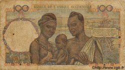 100 Francs AFRIQUE OCCIDENTALE FRANÇAISE (1895-1958)  1953 P.40 B