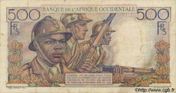 500 Francs AFRIQUE OCCIDENTALE FRANÇAISE (1895-1958)  1946 P.41 TTB