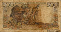 500 Francs AFRIQUE OCCIDENTALE FRANÇAISE (1895-1958)  1948 P.41 B
