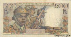 500 Francs AFRIQUE OCCIDENTALE FRANÇAISE (1895-1958)  1953 P.41 TB
