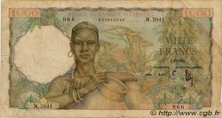 1000 Francs AFRIQUE OCCIDENTALE FRANÇAISE (1895-1958)  1951 P.42 B