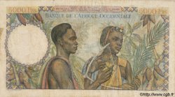 5000 Francs AFRIQUE OCCIDENTALE FRANÇAISE (1895-1958)  1948 P.43 TB